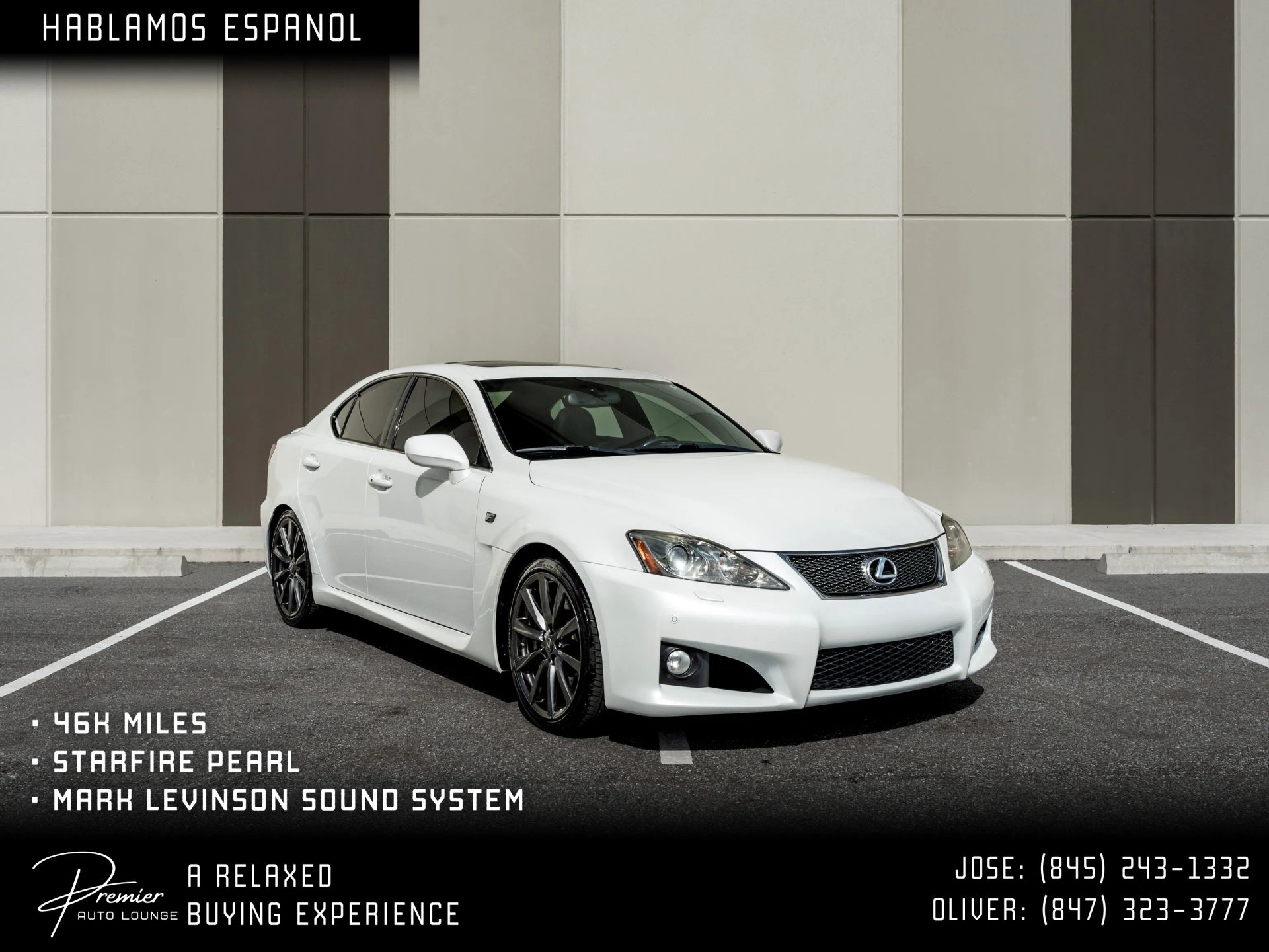 2008 Lexus IS F Sport Sedan 4D