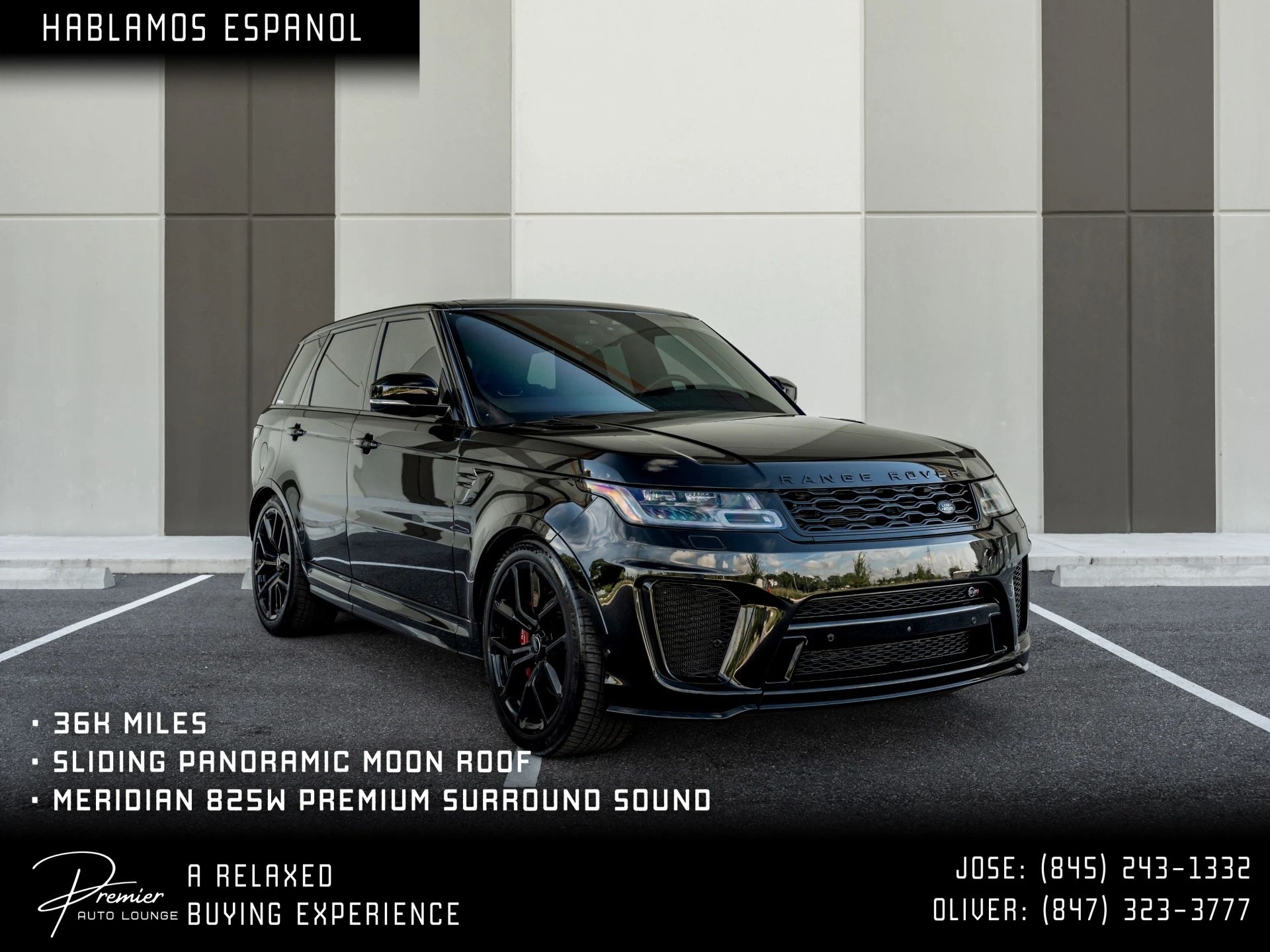 2022 Land Rover Range Rover Sport SVR Sport Utility 4D