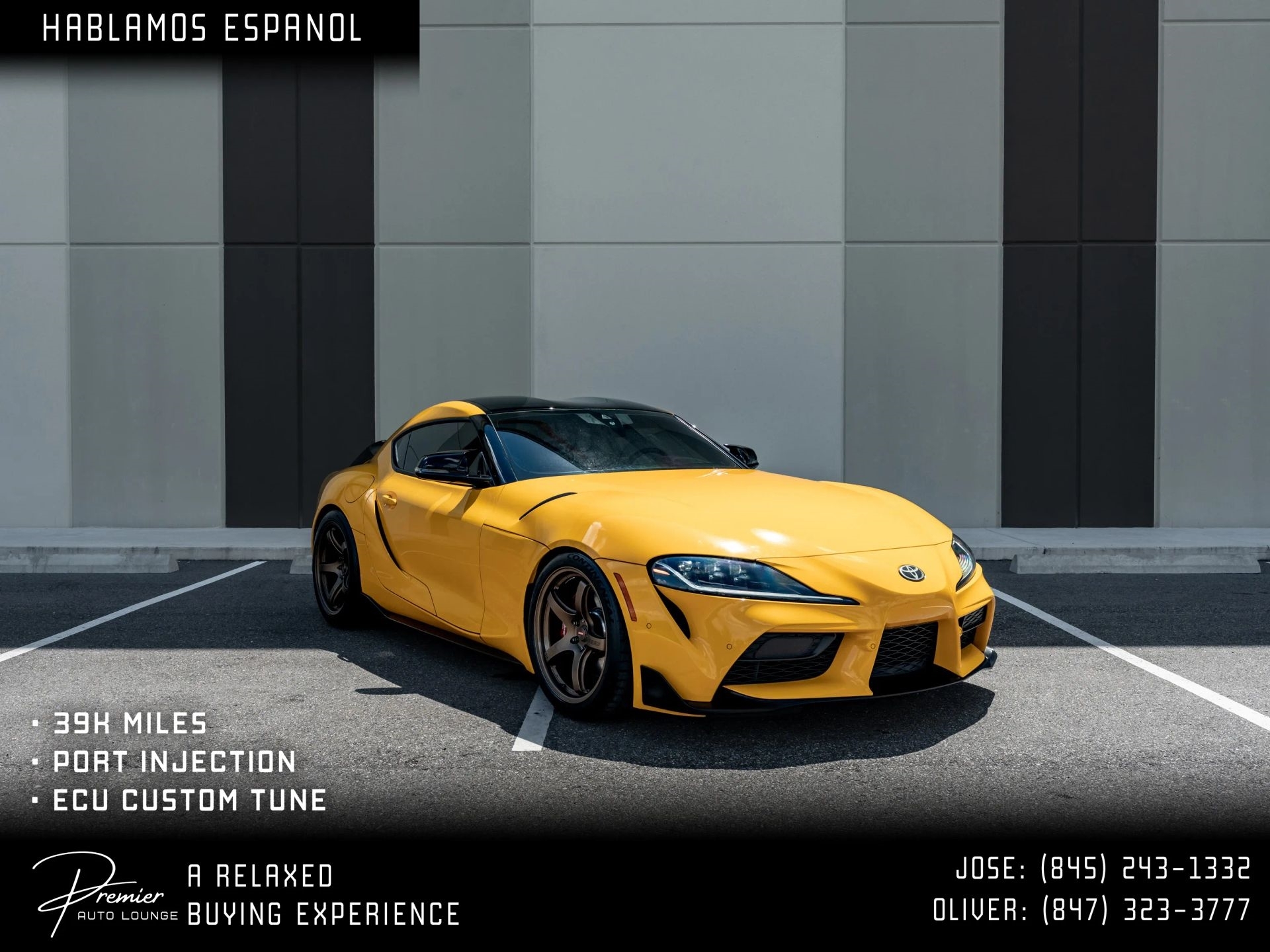 2021 Toyota GR Supra 3.0 Premium Coupe 2D