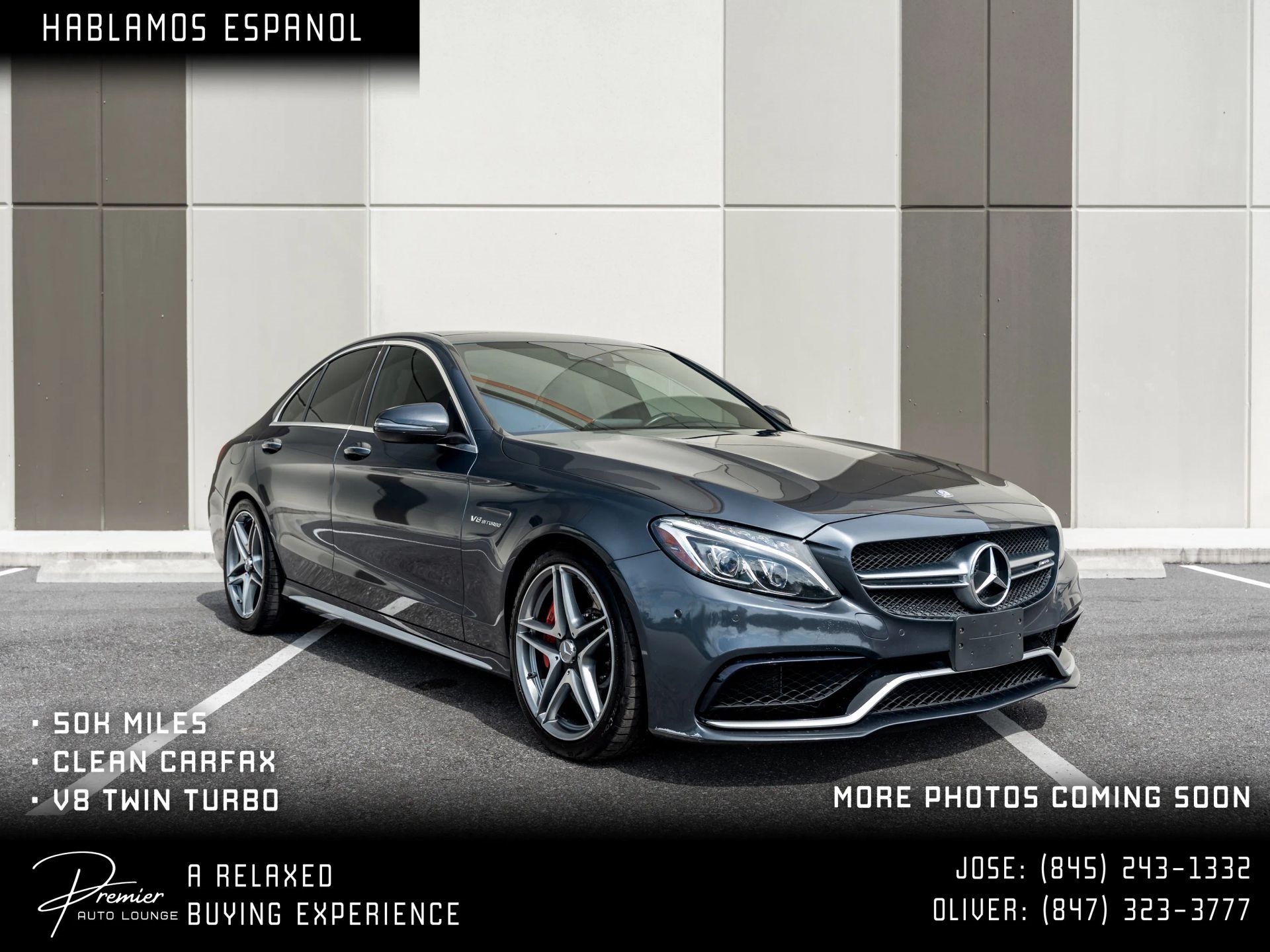 2016 Mercedes-Benz C-Class C 63 S AMG Sedan 4D