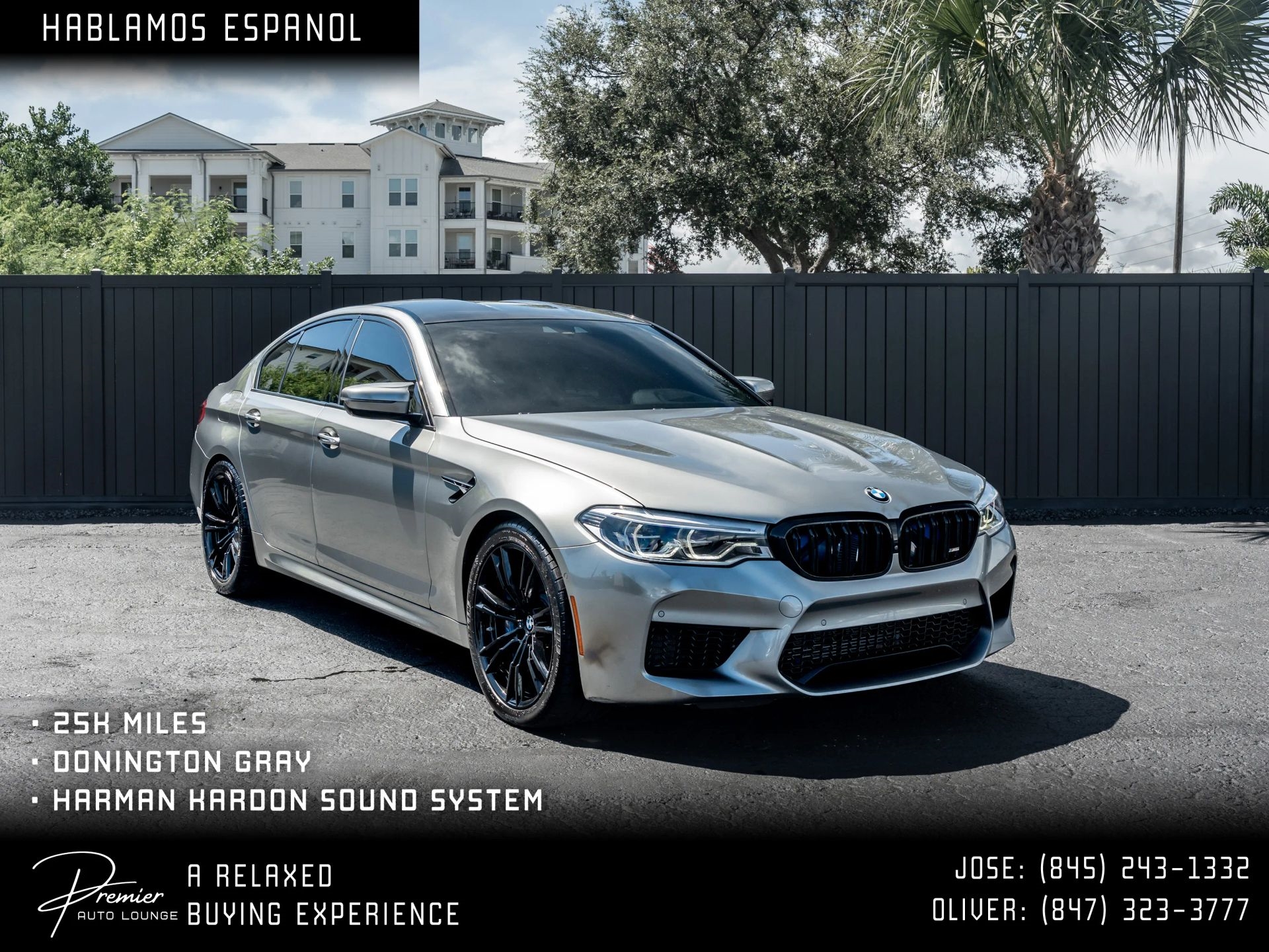 2018 BMW M5 Sedan 4D