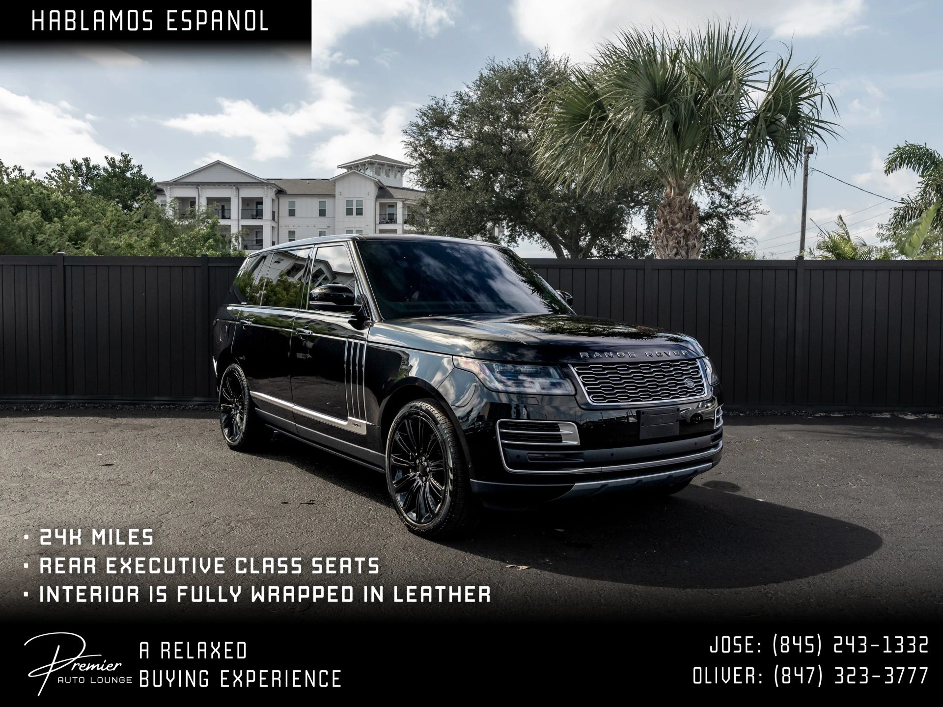 2019 Land Rover Range Rover SVAutobiography LWB Sport Utility 4D