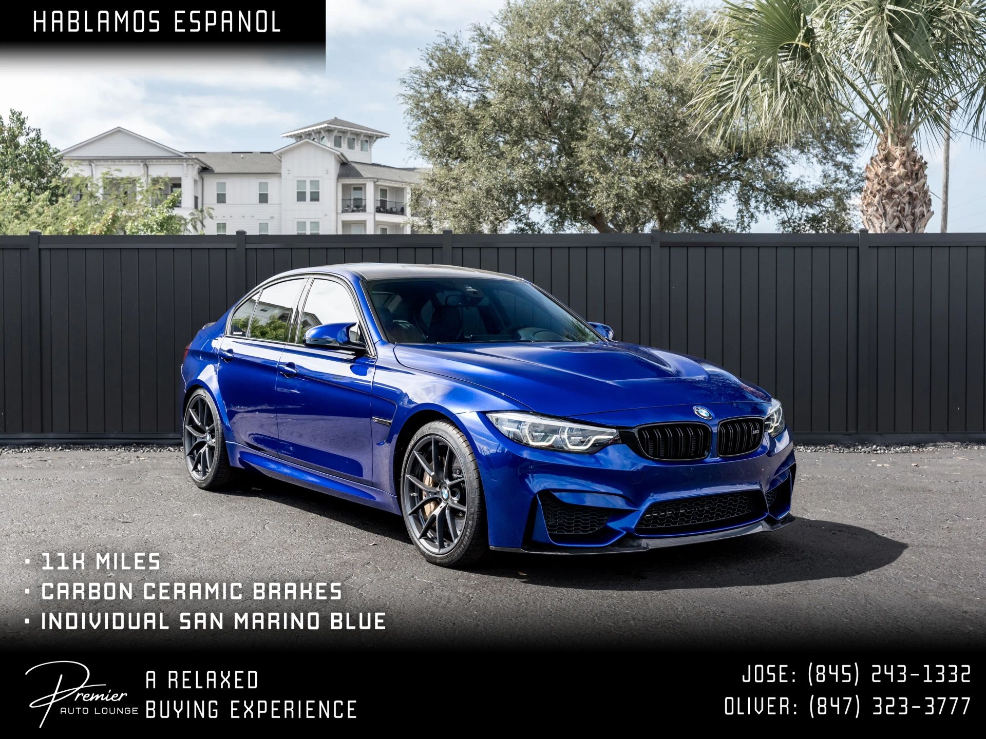 2018 BMW M3 CS Sedan 4D