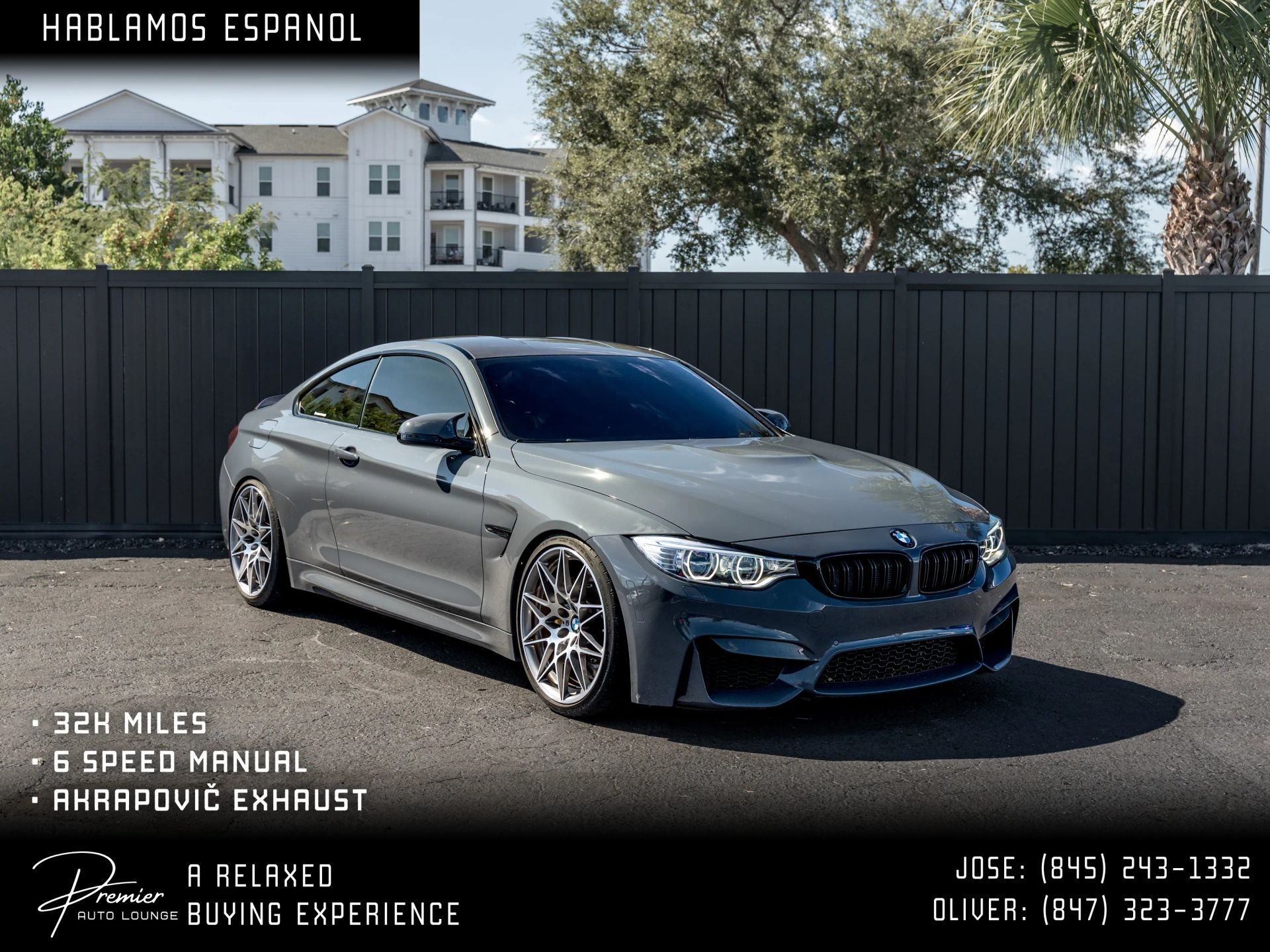 2016 BMW M4 Coupe 2D