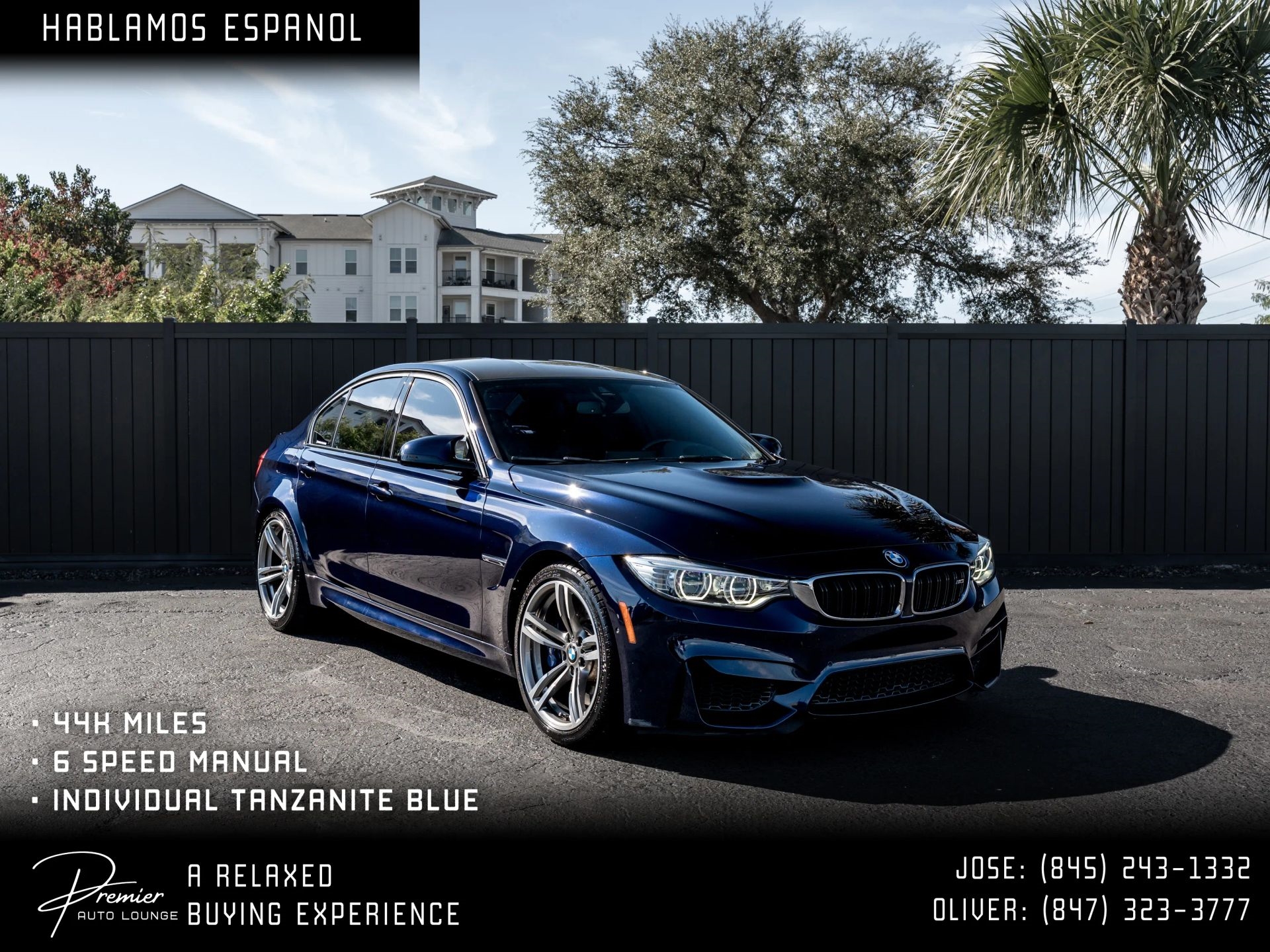 2016 BMW M3 Sedan 4D