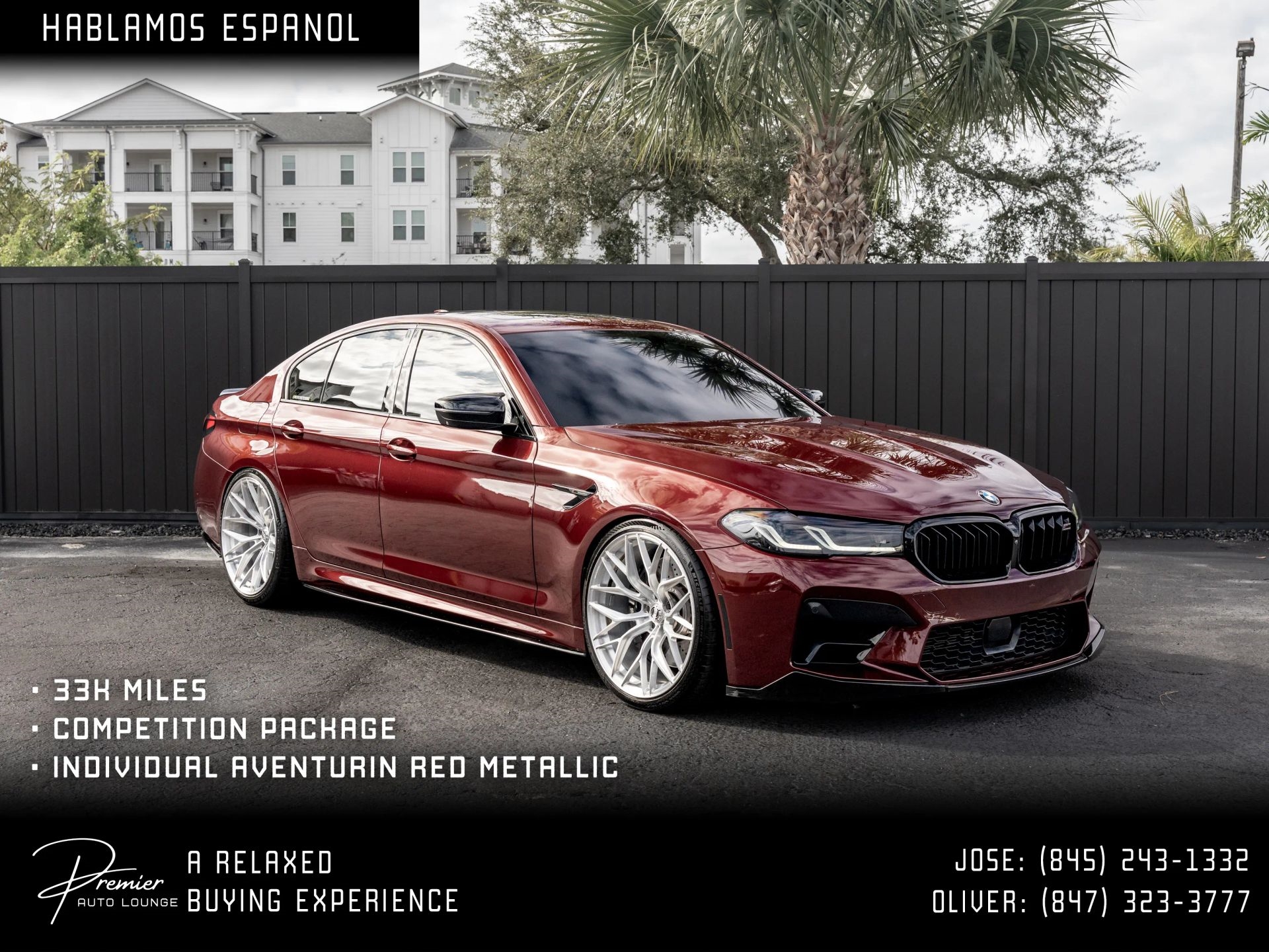 2021 BMW M5 Competition Sedan 4D
