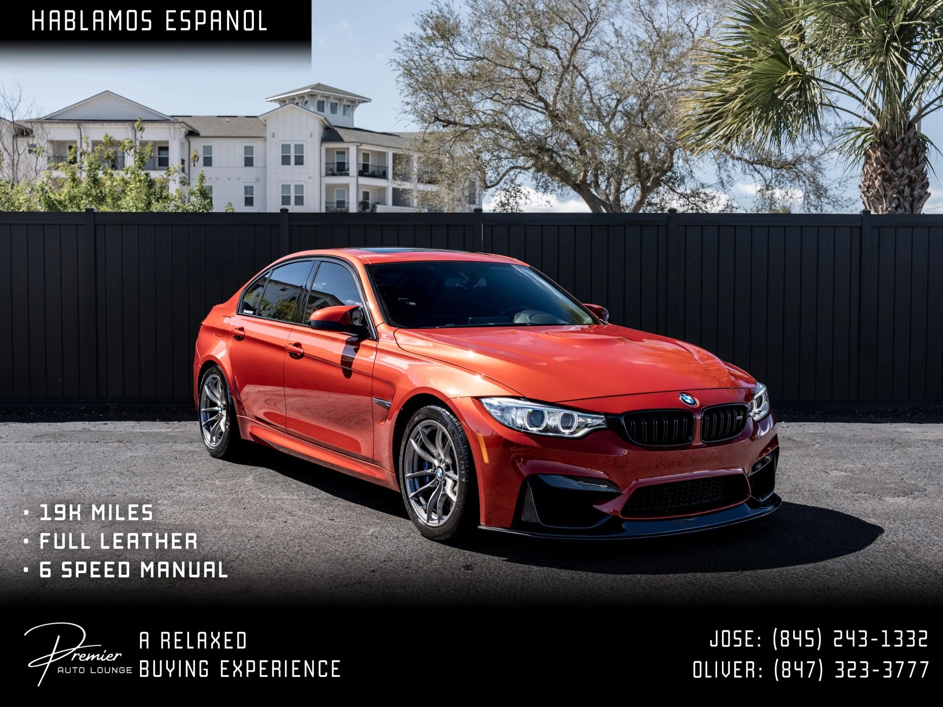 2017 BMW M3 Sedan Base