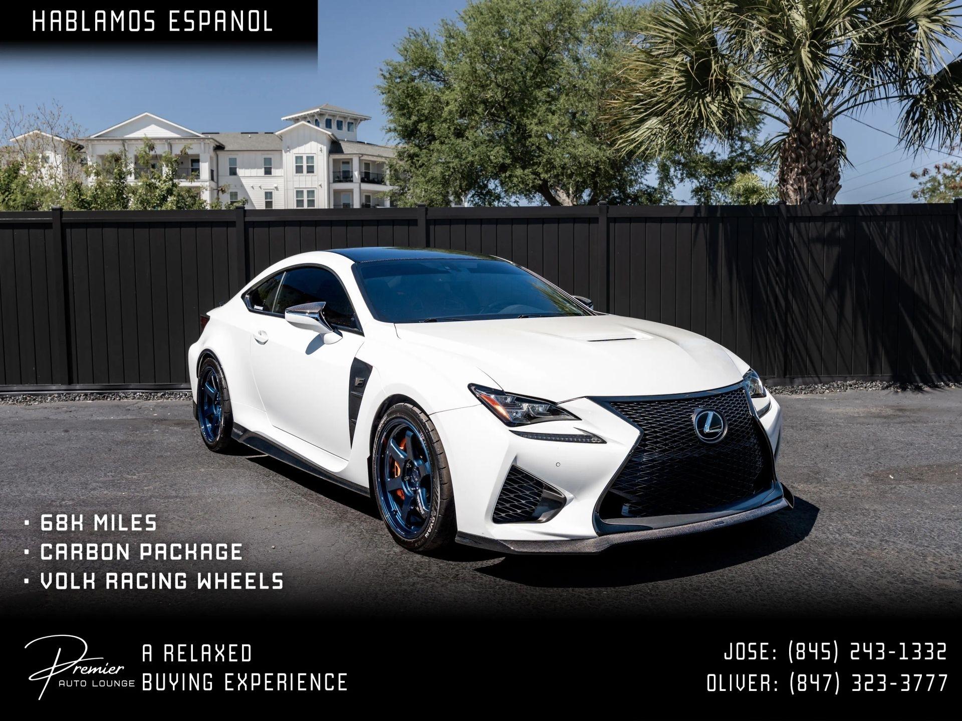 2016 Lexus RC F RC F Coupe 2D