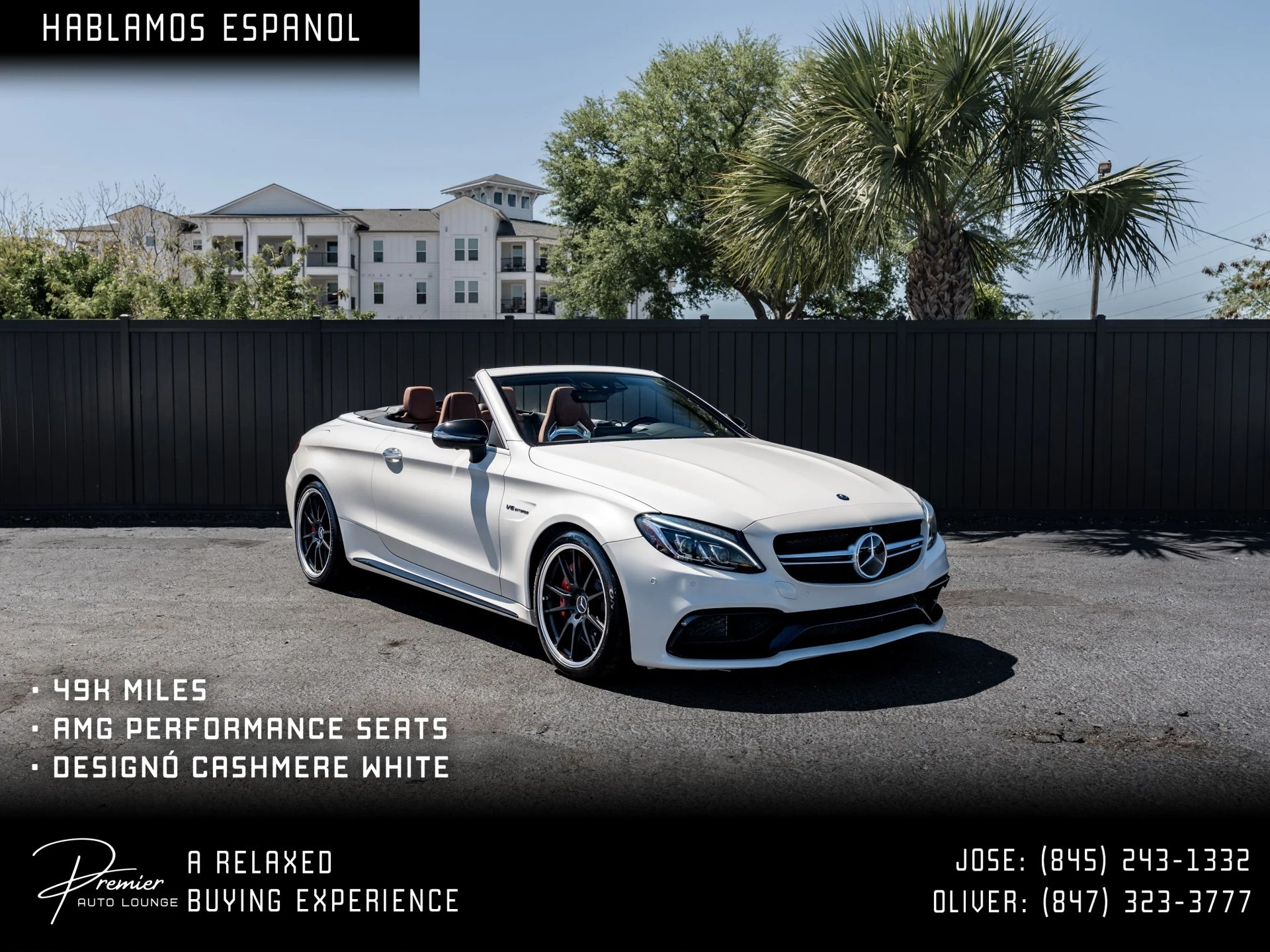 2017 Mercedes-Benz C-Class Cabriolet AMG C63