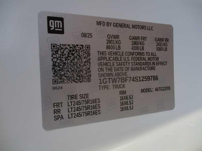 GMC Savana G2500 Extended Cargo 2025 GMC Savana G2500 Extended Cargo 2025