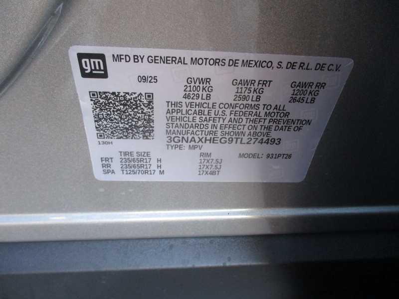 Chevrolet Equinox LT 2WD 2026 Chevrolet Equinox LT 2WD 2026