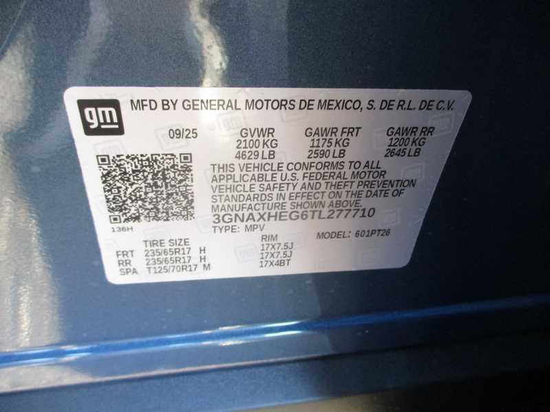 Chevrolet Equinox LT 2WD 2026 Chevrolet Equinox LT 2WD 2026