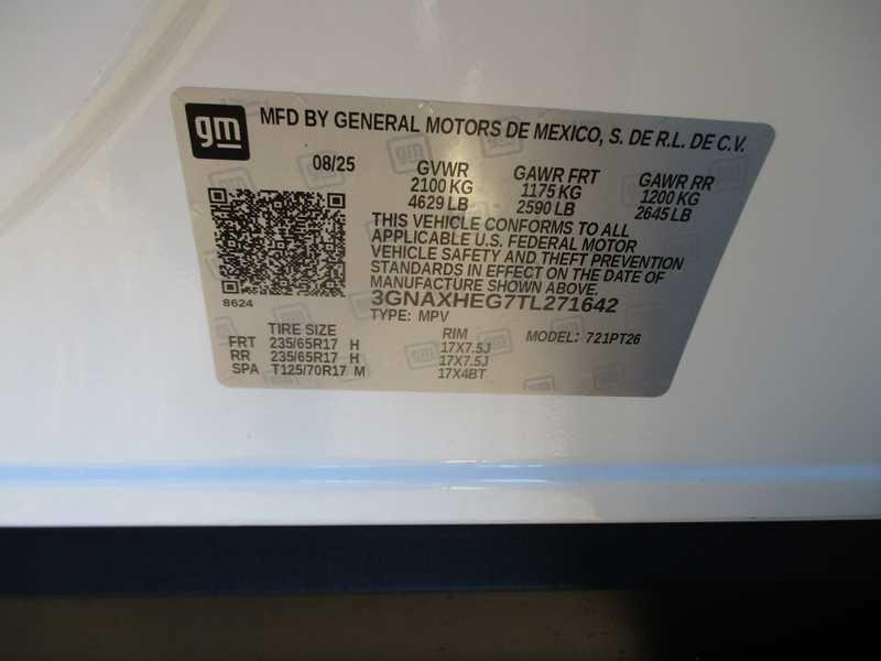 Chevrolet Equinox LT 2WD 2026 Chevrolet Equinox LT 2WD 2026