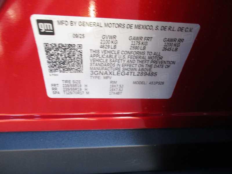 Chevrolet Equinox RS 2WD 2026 Chevrolet Equinox RS 2WD 2026