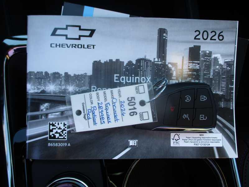 Chevrolet Equinox RS 2WD 2026 Chevrolet Equinox RS 2WD 2026
