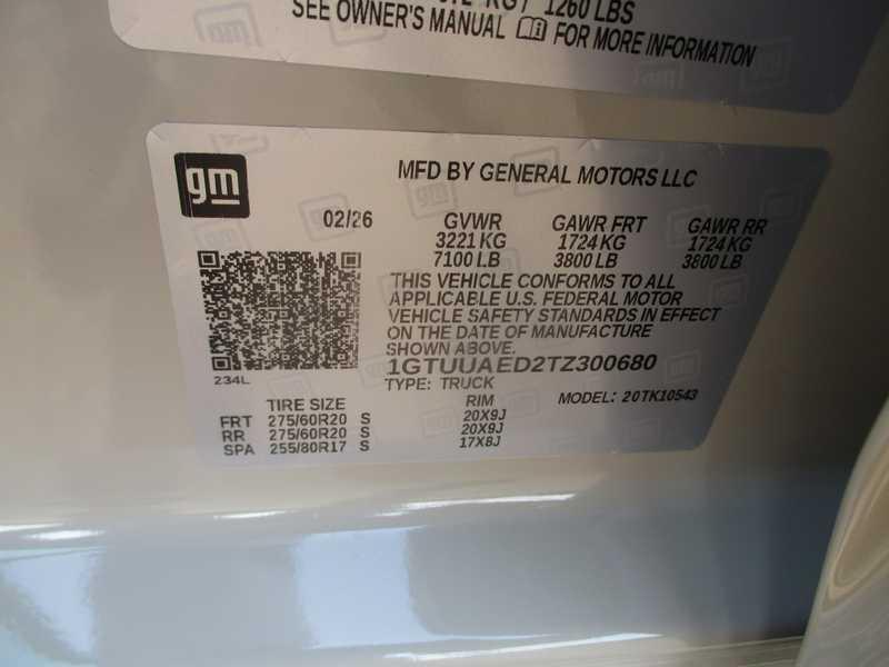 GMC Sierra 1500 Pro Crew Cab Short Box 4WD 2026