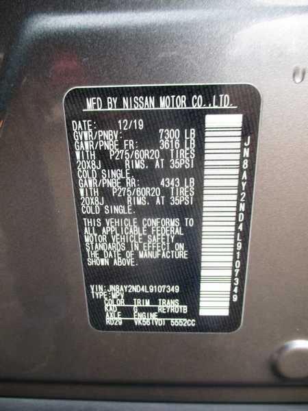 Nissan Armada SL 2WD 2020