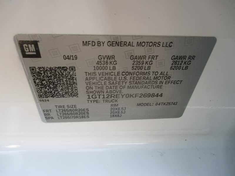 GMC Sierra 2500HD SLT Crew Cab 4WD 2019