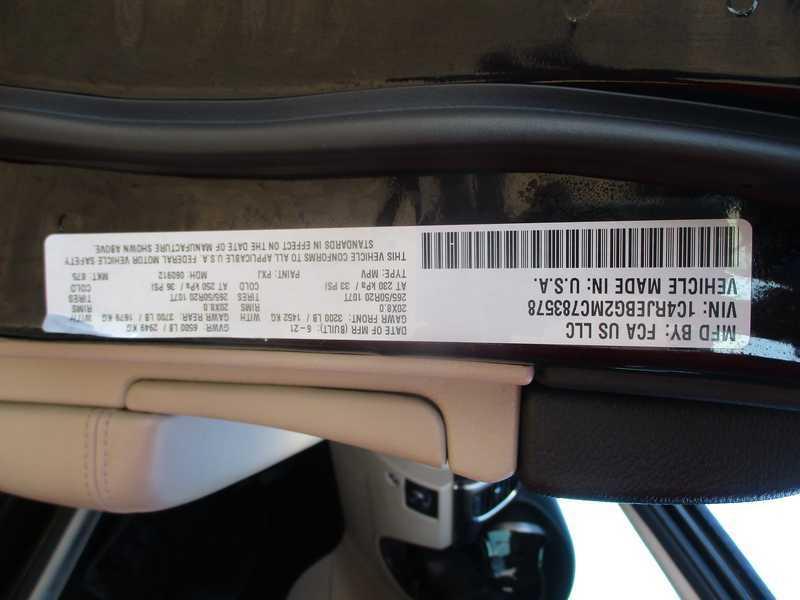 Jeep Grand Cherokee Limited 2WD 2021 Jeep Grand Cherokee Limited 2WD 2021