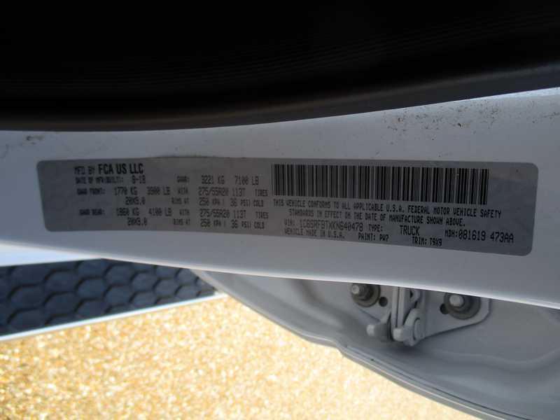 RAM 1500 Big Horn Quad Cab 4WD 2019