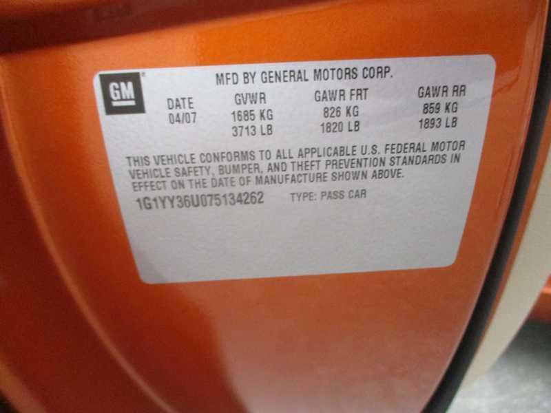 Chevrolet Corvette  2007