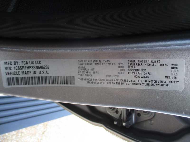 RAM 1500 Limited Crew Cab SWB 4WD 2025