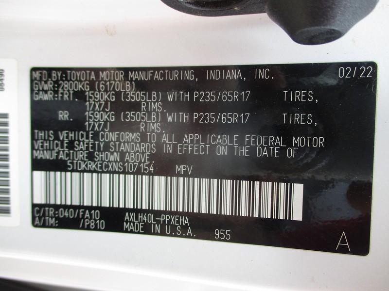 Toyota Sienna LE 8-Passenger 2022