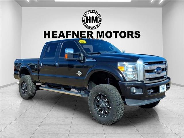 Black 2015 Ford F-250 Super Duty Pickup Truck Four-Wheel Drive Automatic