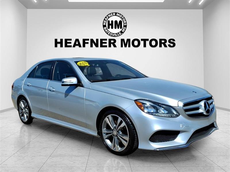 Silver 2016 Mercedes-Benz E-Class Sedan All-Wheel Drive Automatic