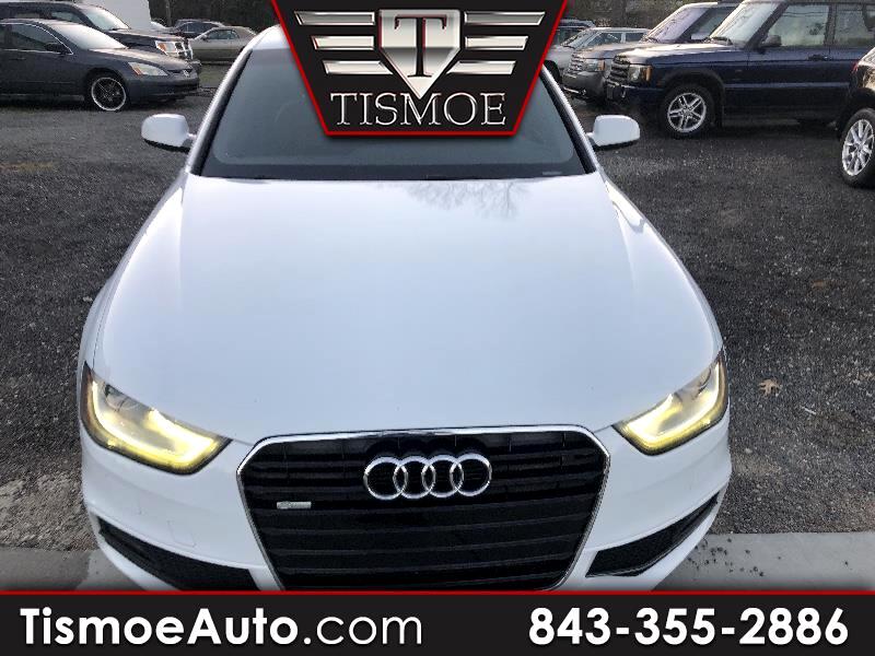 2014 Audi A4 2.0 T Sedan FrontTrak Multitronic