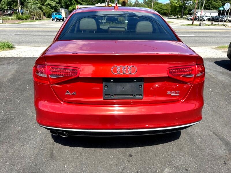 Audi A4 2.0T Sedan quattro Tiptronic 2014
