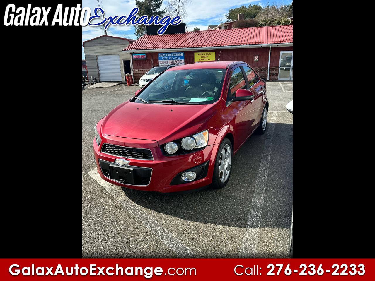 2014 Chevrolet Sonic LTZ Auto Sedan