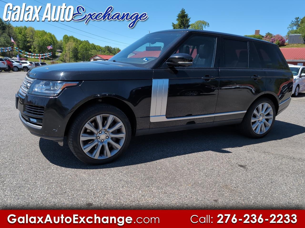 Land Rover Range Rover 5.0L V8 Supercharged 2014