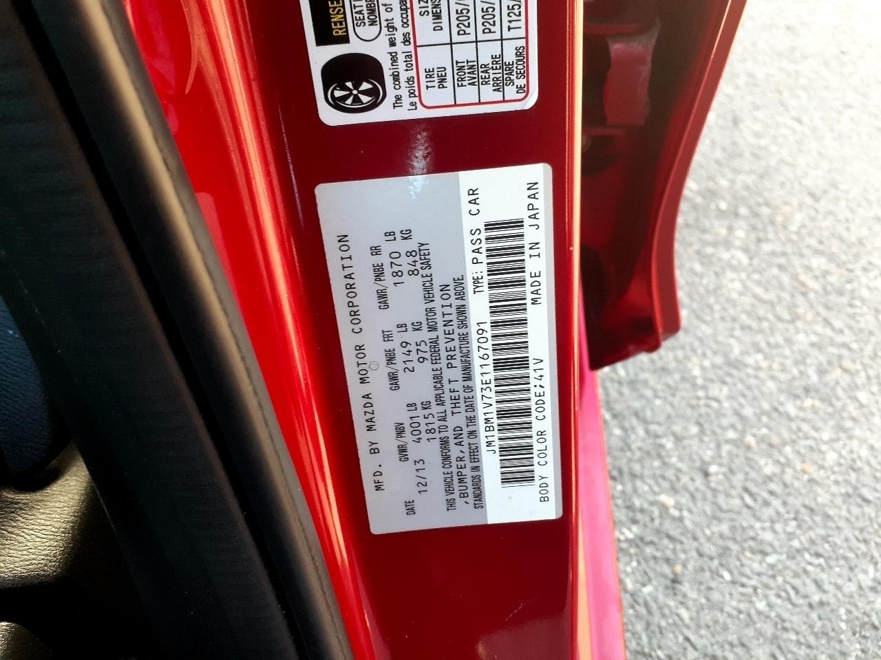 Mazda MAZDA3 4dr Sdn Auto i Touring 2014