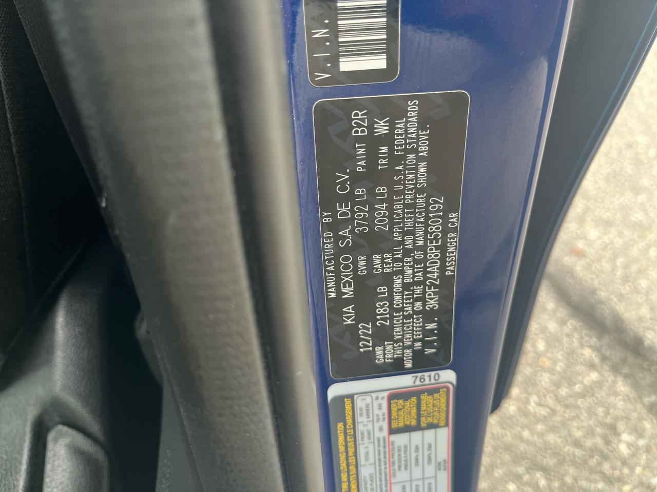 Kia Forte LXS IVT 2023