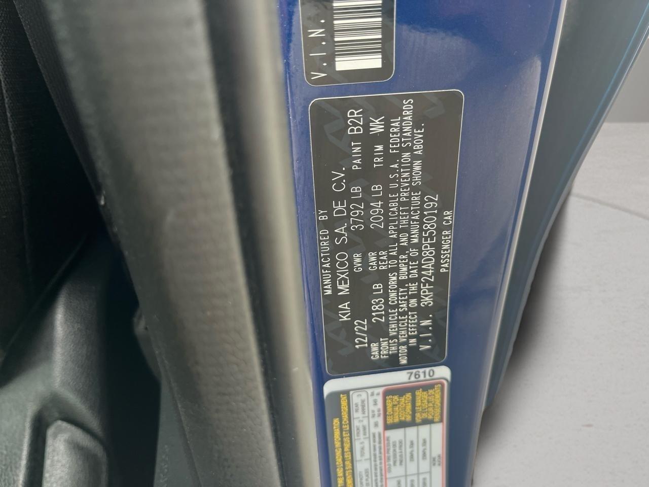 Kia Forte LXS IVT 2023