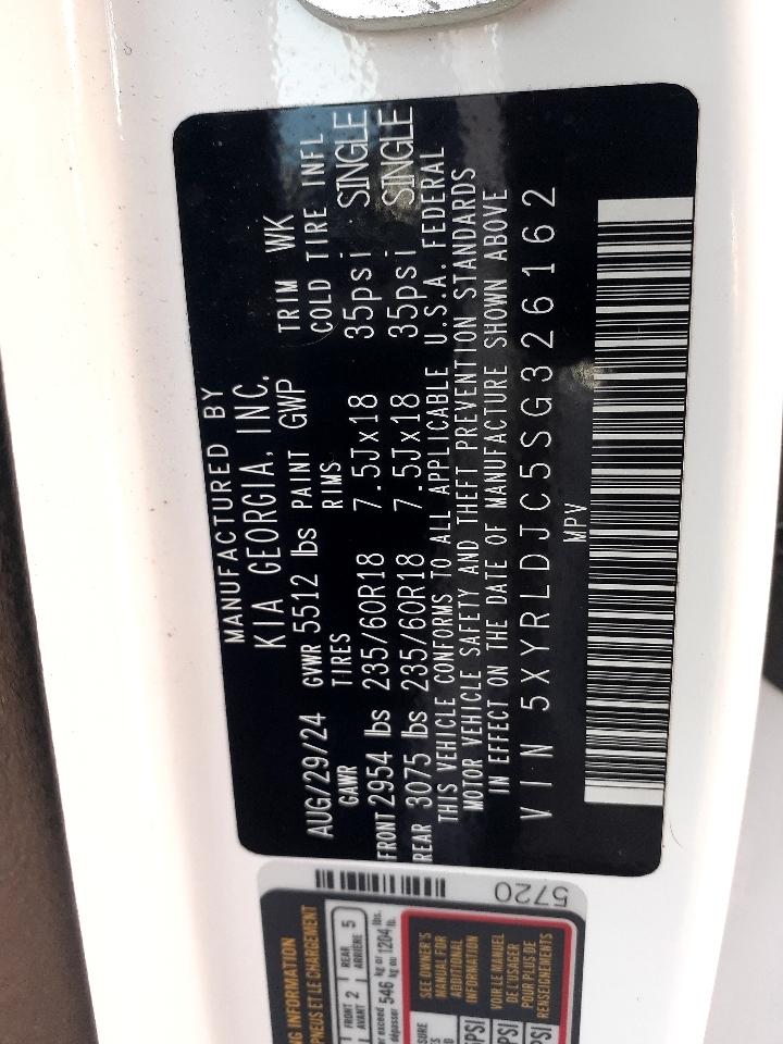 Kia Sorento S AWD 2025