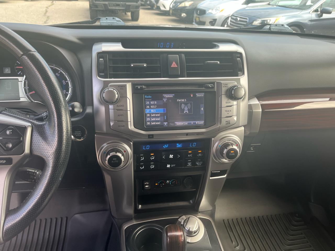 Toyota 4Runner 4WD 4dr V6 Limited (Natl) 2015