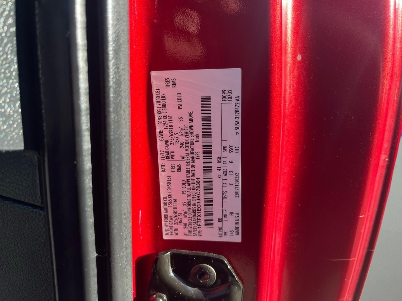 Ford F-150 XLT 4WD 2018