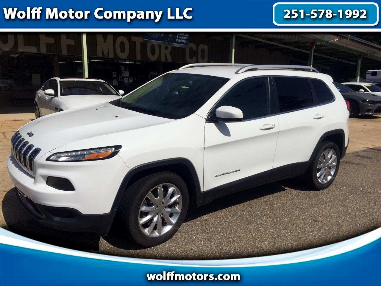 Used 2017 Jeep Cherokee Limited Fwd For Sale In Evergreen Al 36401 Wolff Motor Company Llc