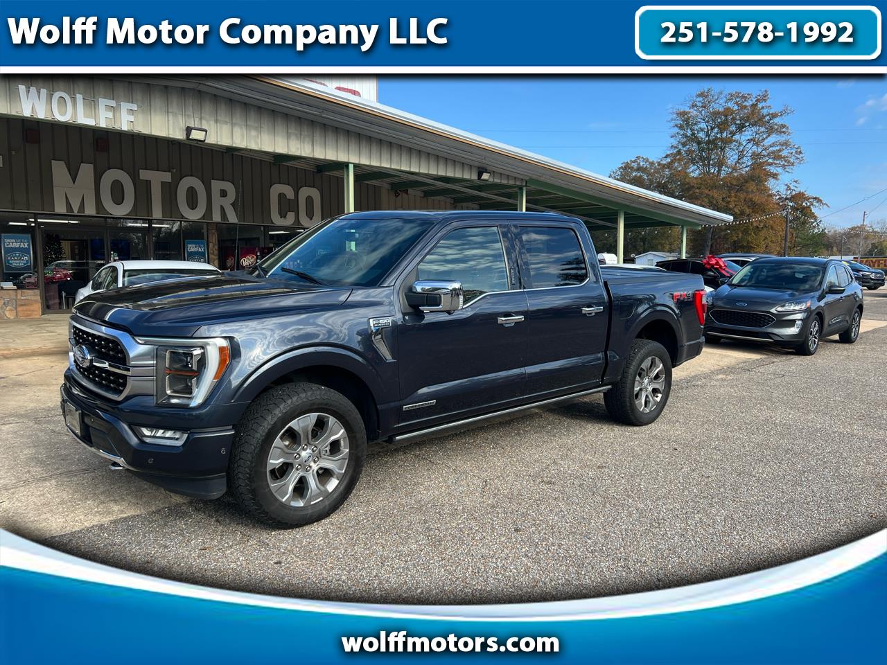 Ford F-150 Platinum SuperCrew 5.5-ft. Bed 4WD 2021