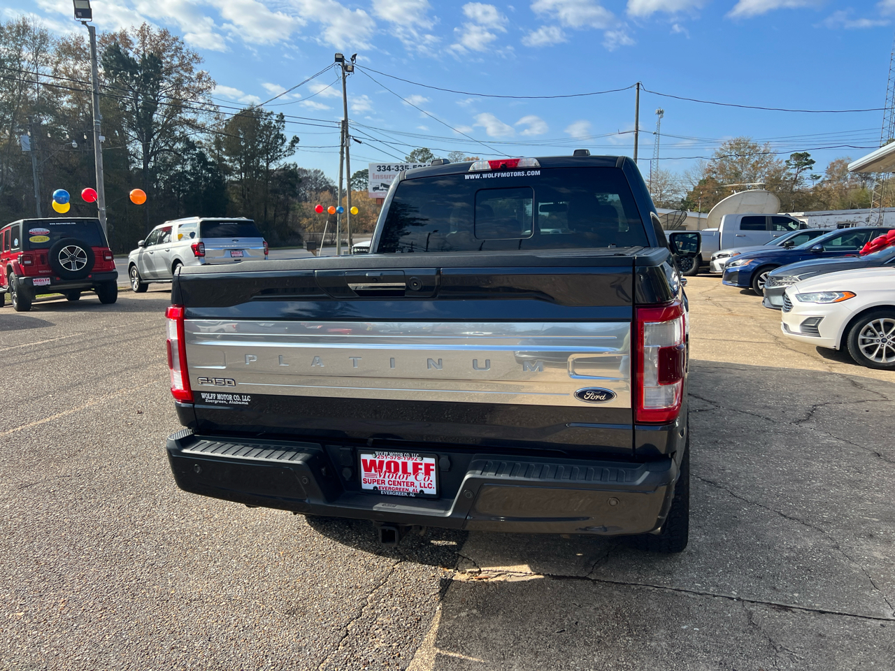 Ford F-150 Platinum SuperCrew 5.5-ft. Bed 4WD 2021