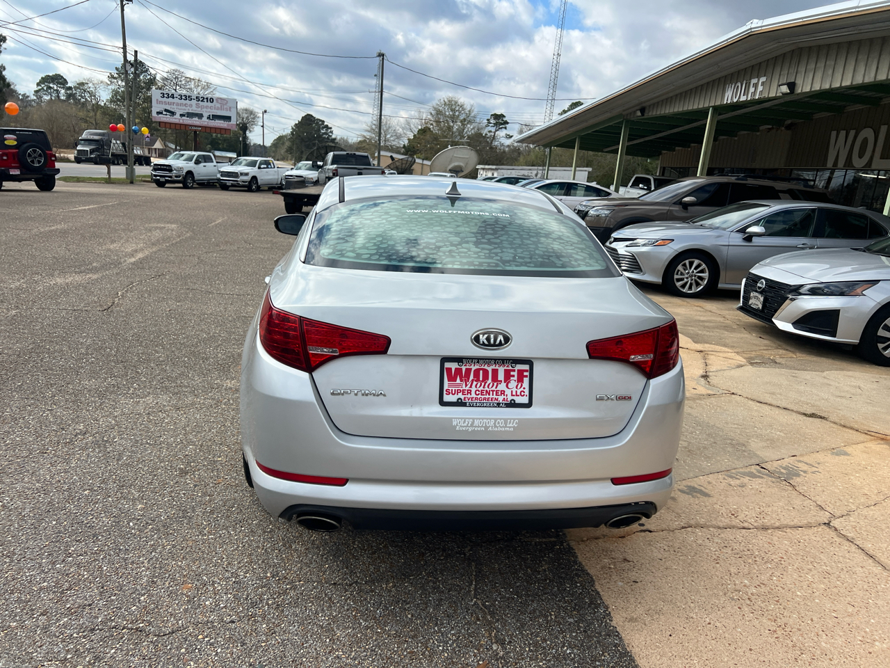 Kia Optima 4dr Sdn 2.4L Auto EX 2012