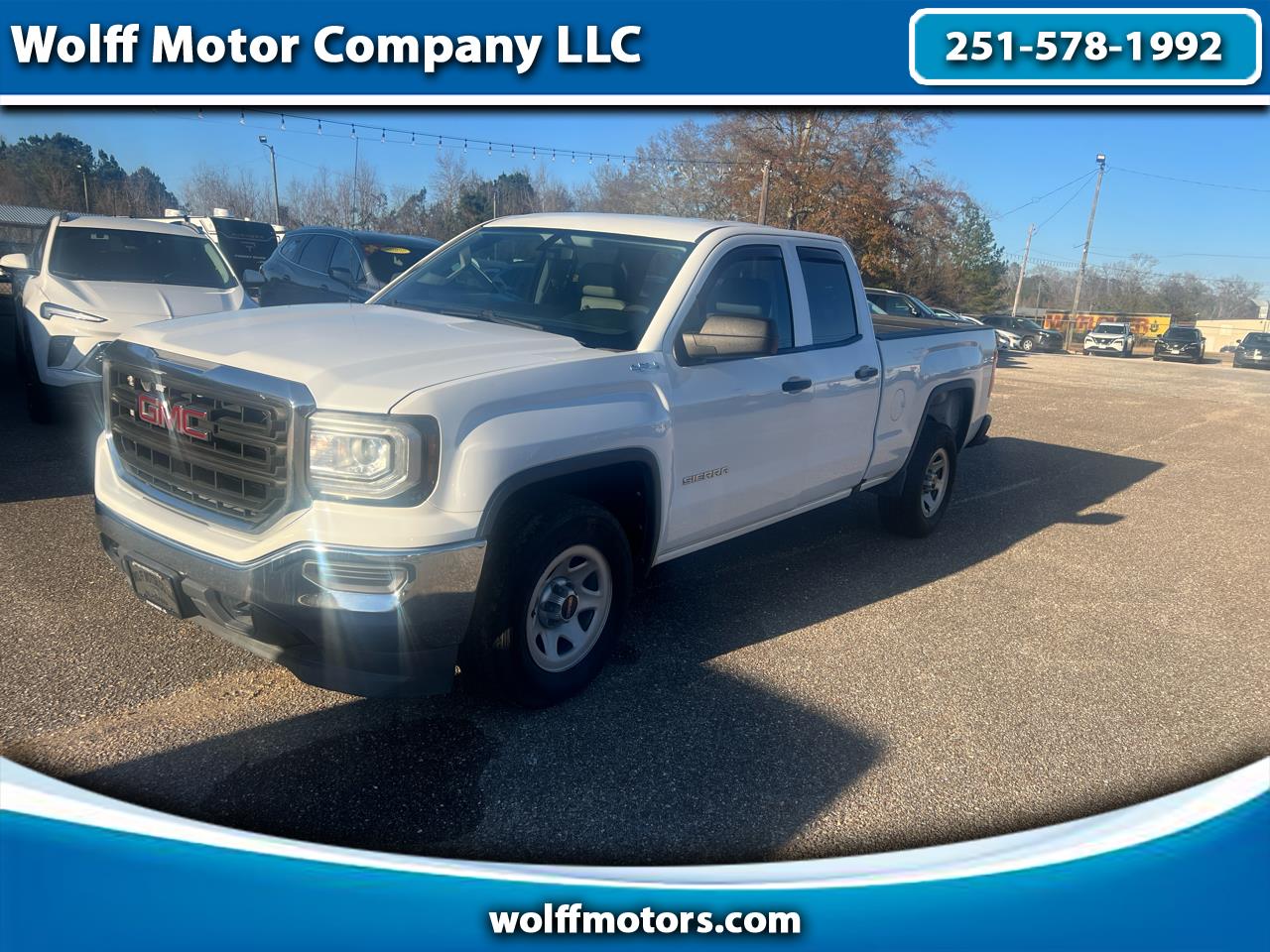 GMC Sierra 1500 4WD Double Cab 143.5" 2016