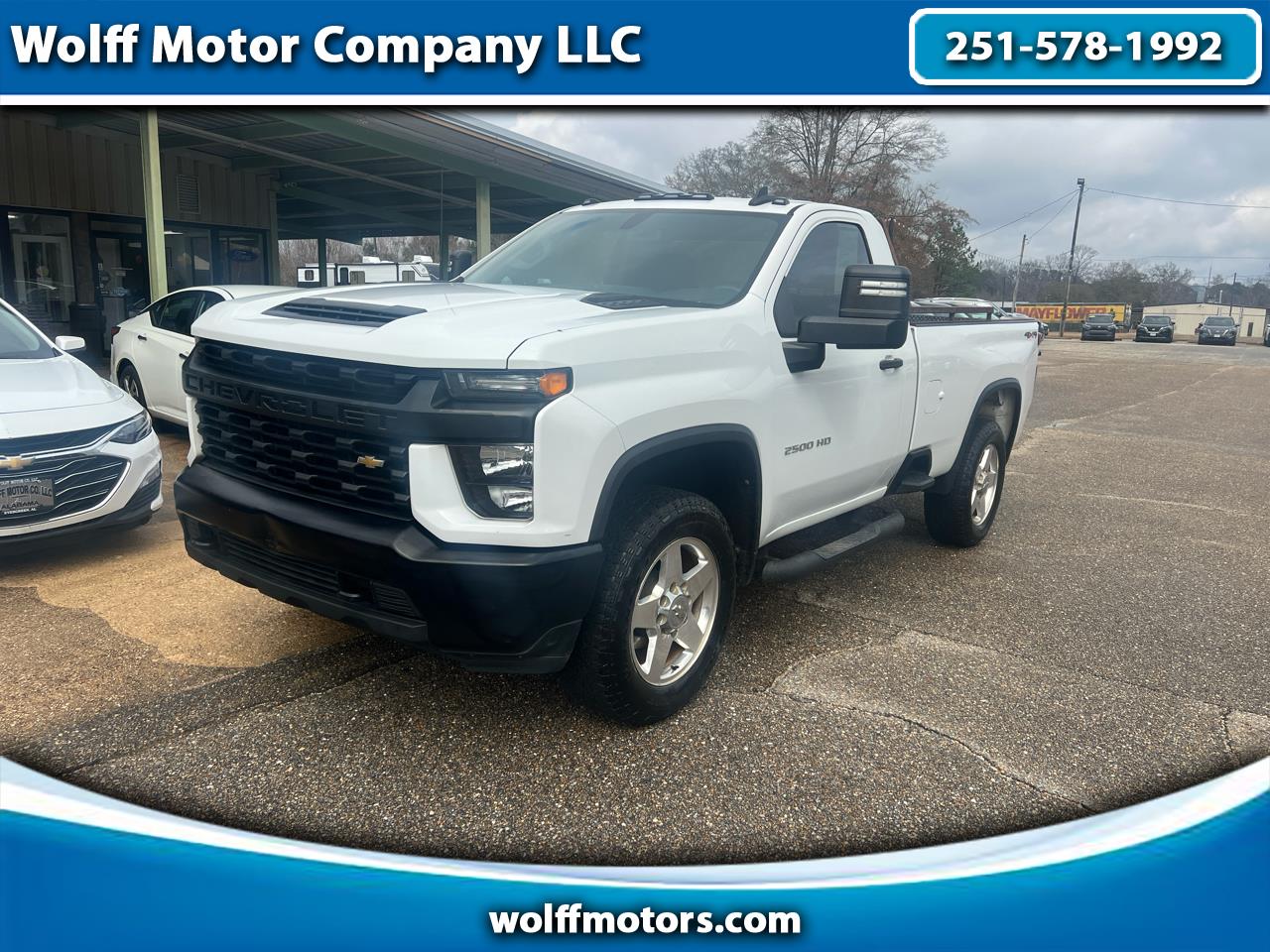 2020 Chevrolet Silverado 2500HD 4WD Reg Cab 142" Work Truck
