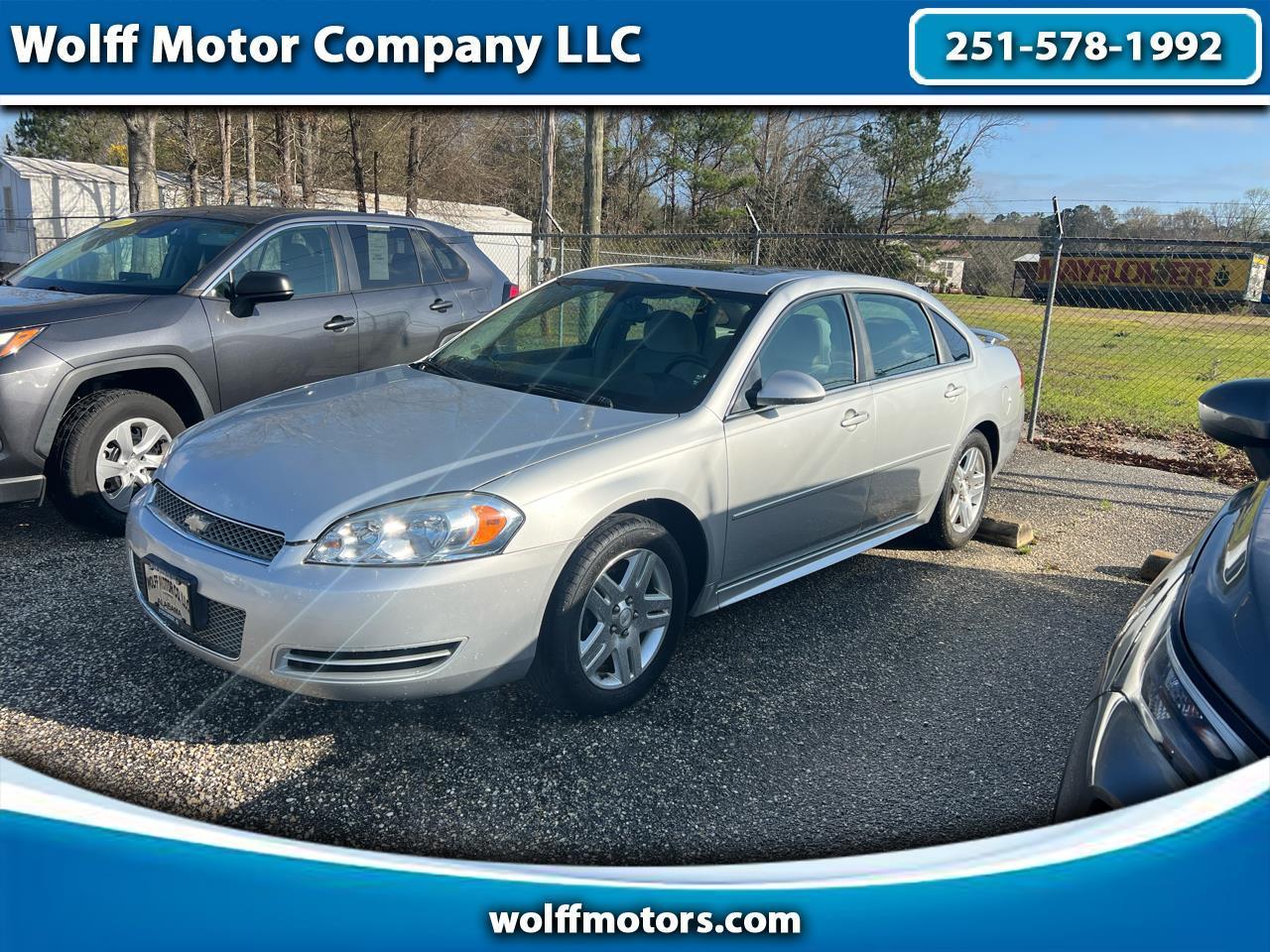 Chevrolet Impala 4dr Sdn LT Fleet 2012