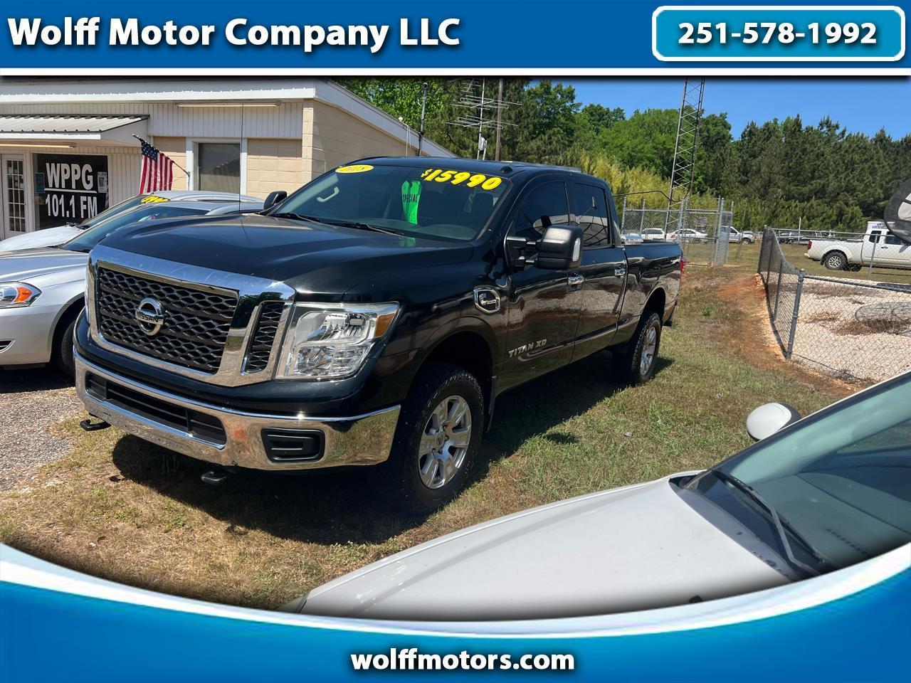 Nissan Titan XD 4x4 Diesel Crew Cab SV 2018