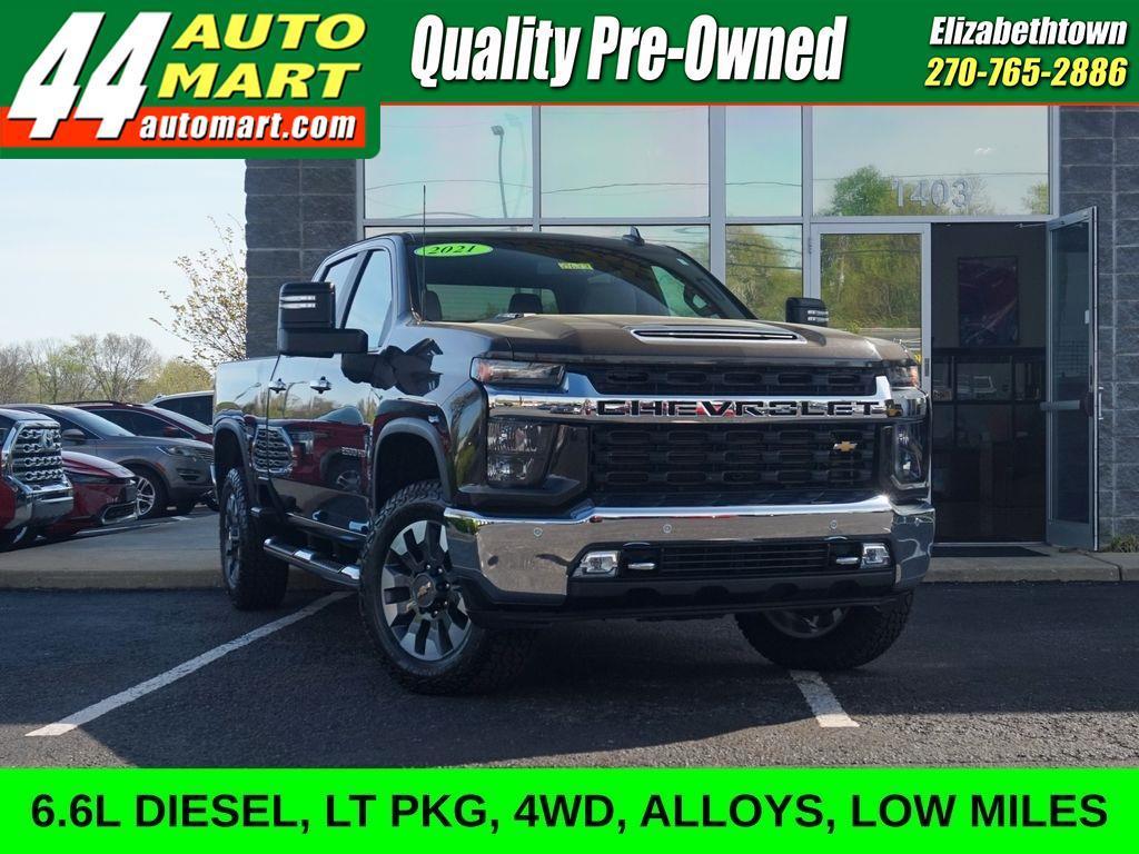 Brown 2021 Chevrolet Silverado 2500HD Pickup Truck Four-Wheel Drive Automatic