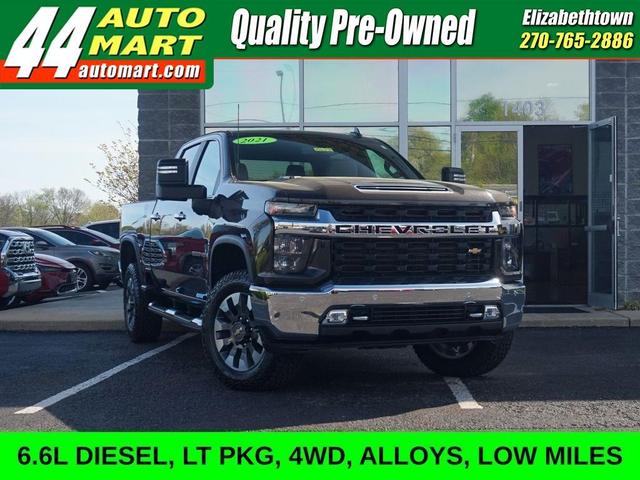 Brown 2021 Chevrolet Silverado 2500HD Pickup Truck Four-Wheel Drive Automatic