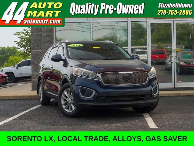 Blue 2016 Kia Sorento SUV / Crossover All-Wheel Drive 6-Speed Automatic
